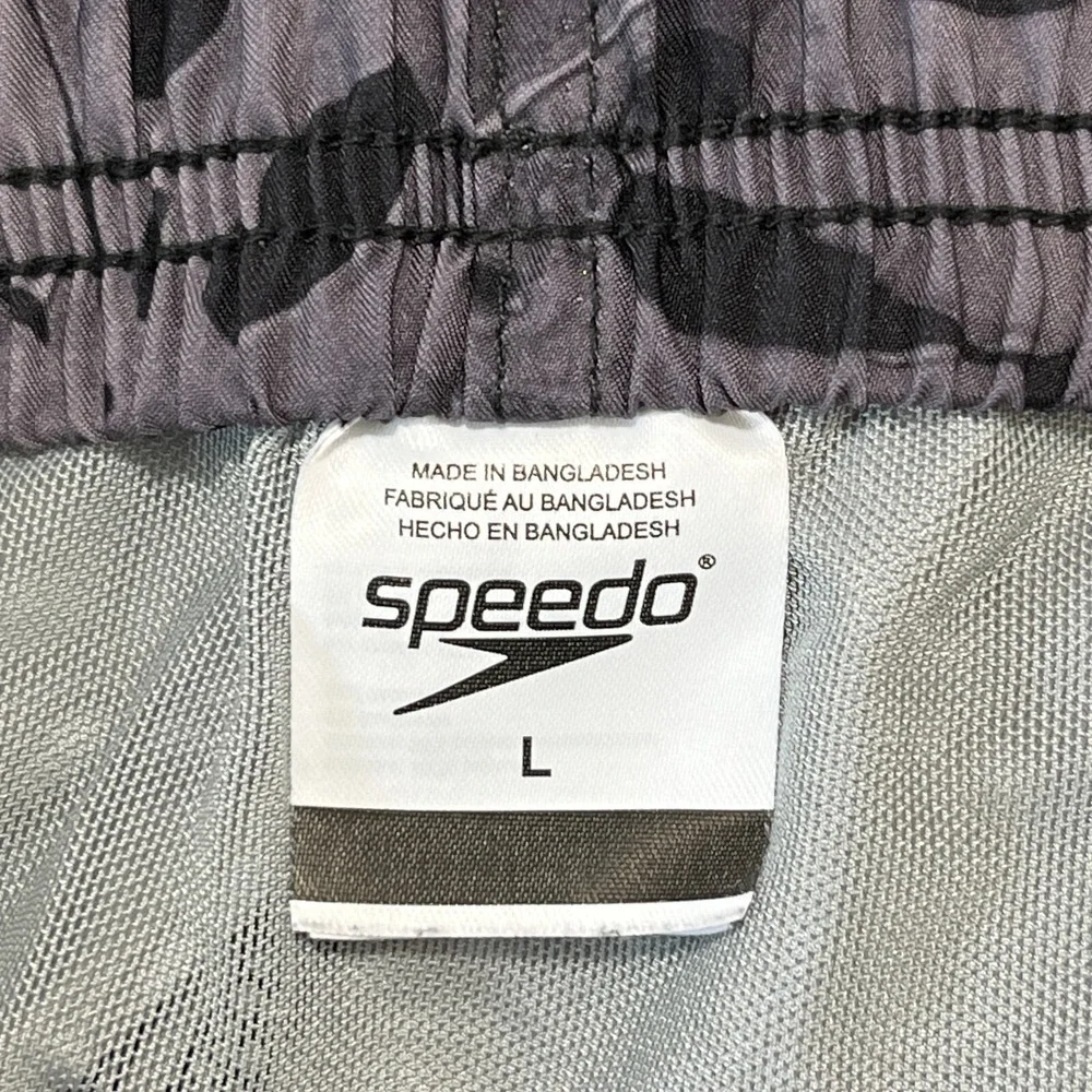 Speedo Boardshorts Mens Large Tropical Leaf Print Resort Surf Beach Swimwear‎